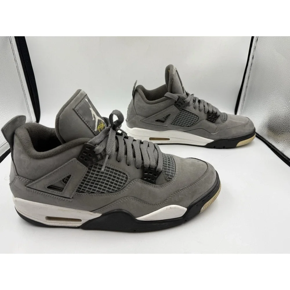 Air Jordan 4 Retro Cool Grey 2019 Size 11 US 45 Euro Men's Very Good